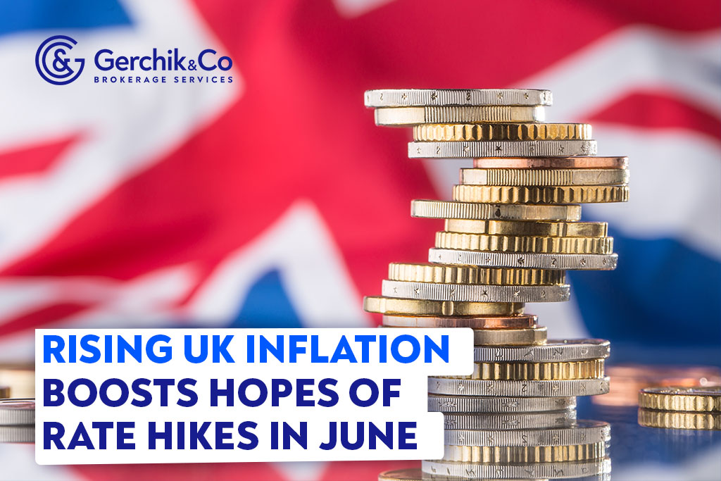 Rising UK Inflation Boosts Hopes of Rate Hikes in June