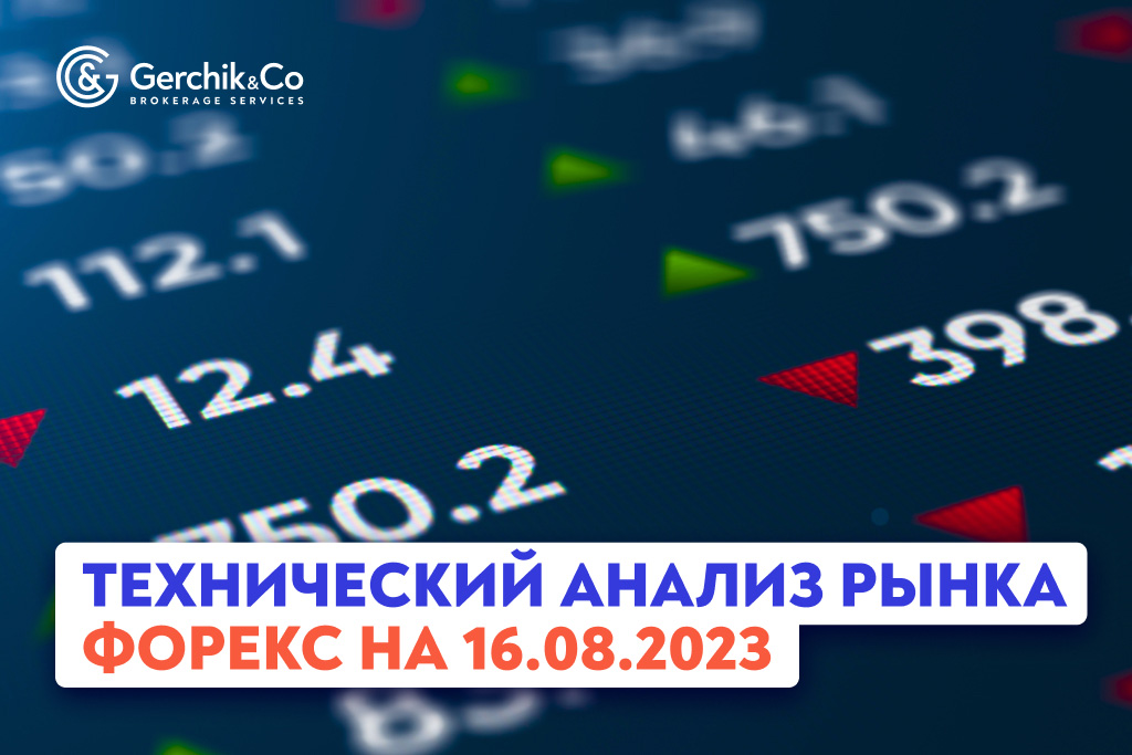 Технический анализ рынка FOREX на 16.08.2023