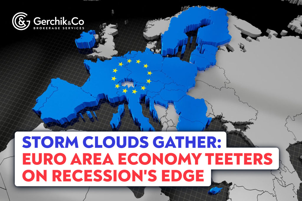 Storm Clouds Gather: Euro Area Economy Teeters on Recession's Edge