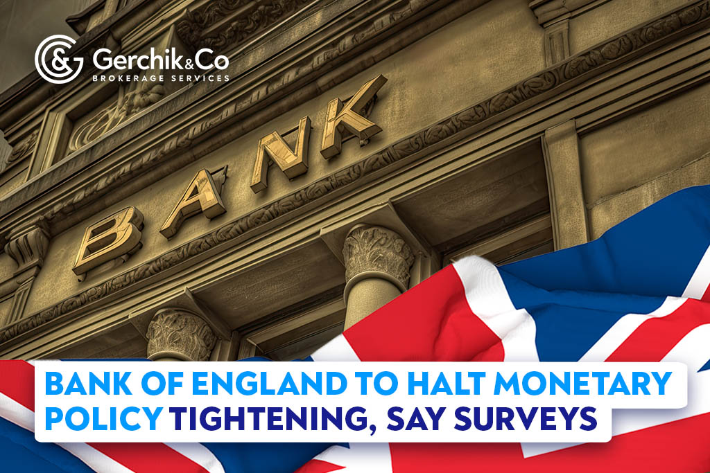 Bank of England to Halt Monetary Policy Tightening, Say Surveys
