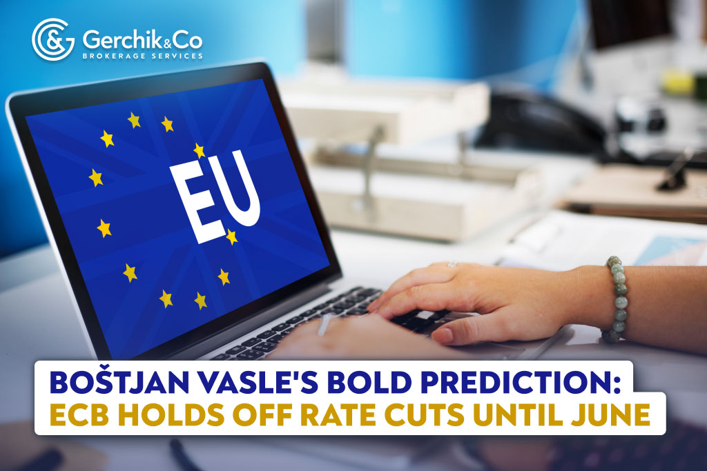 Boštjan Vasle's Bold Prediction: ECB Holds Off Rate Cuts Until June