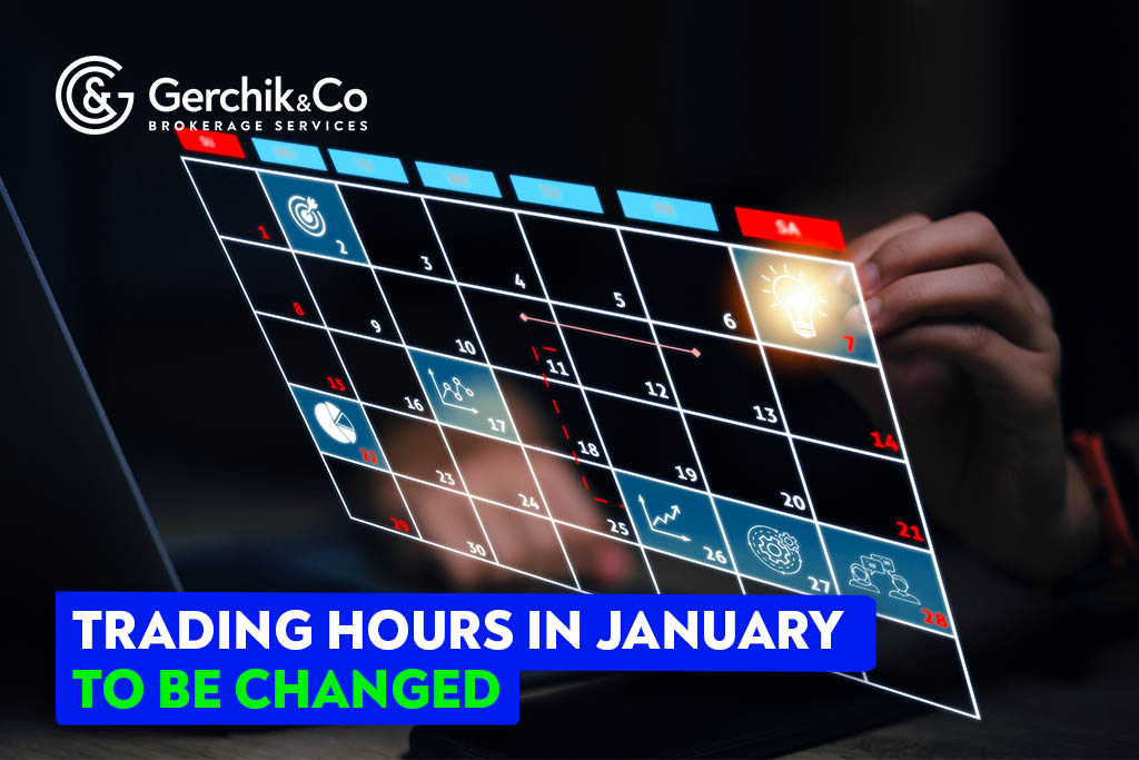 January 2024 Changes in the Trading Hours On The Way