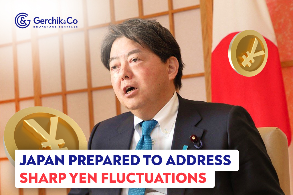 Japan Prepared to Address Sharp Yen Fluctuations