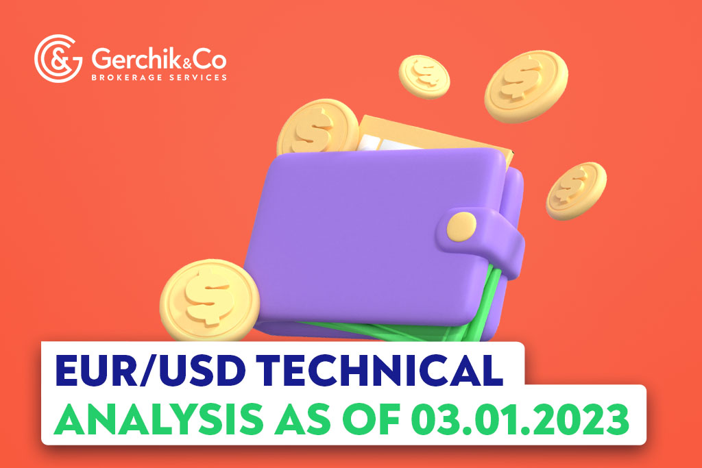 EUR/USD Technical Analysis as of 3.01.2023 