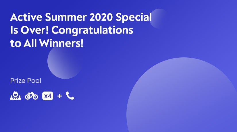 Active Summer 2020 Special Is Over