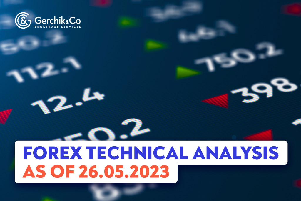 FOREX Technical Analysis as of 26.05.2023