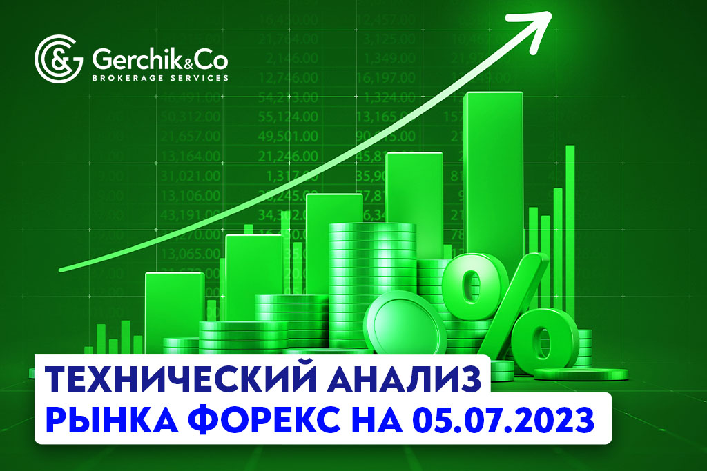 Технический анализ рынка FOREX на 5.07.2023 г.