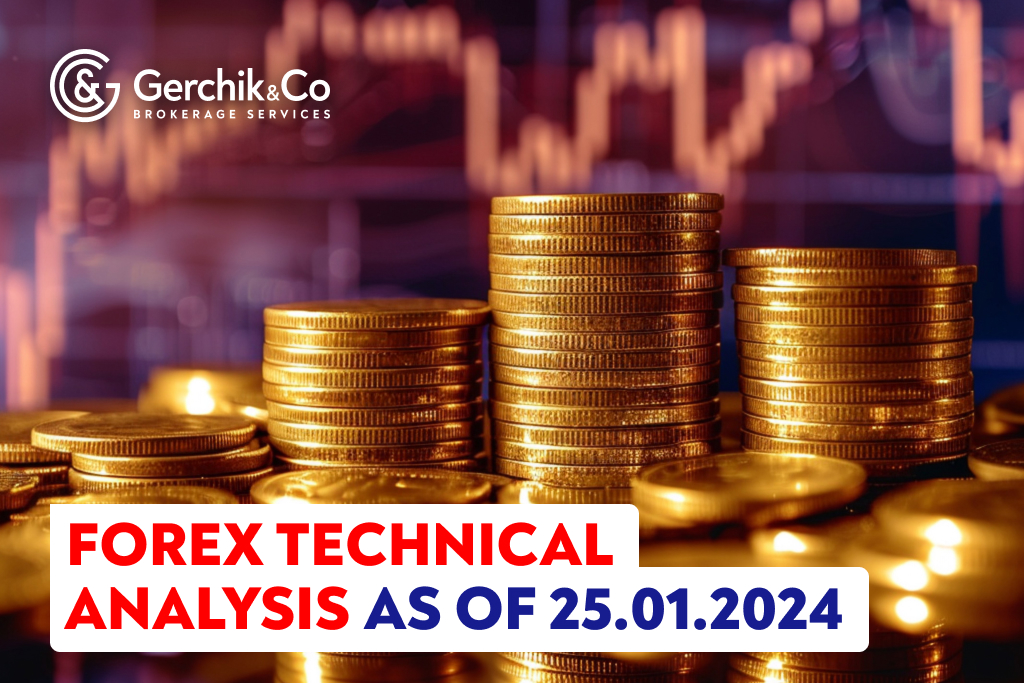 FOREX Technical Analysis as of 25.01.2024