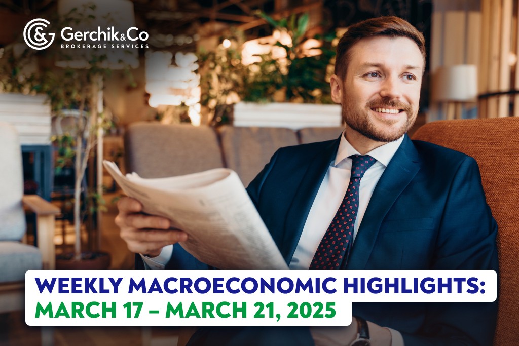 Weekly Macroeconomic Highlights: March 17 — March 21, 2025