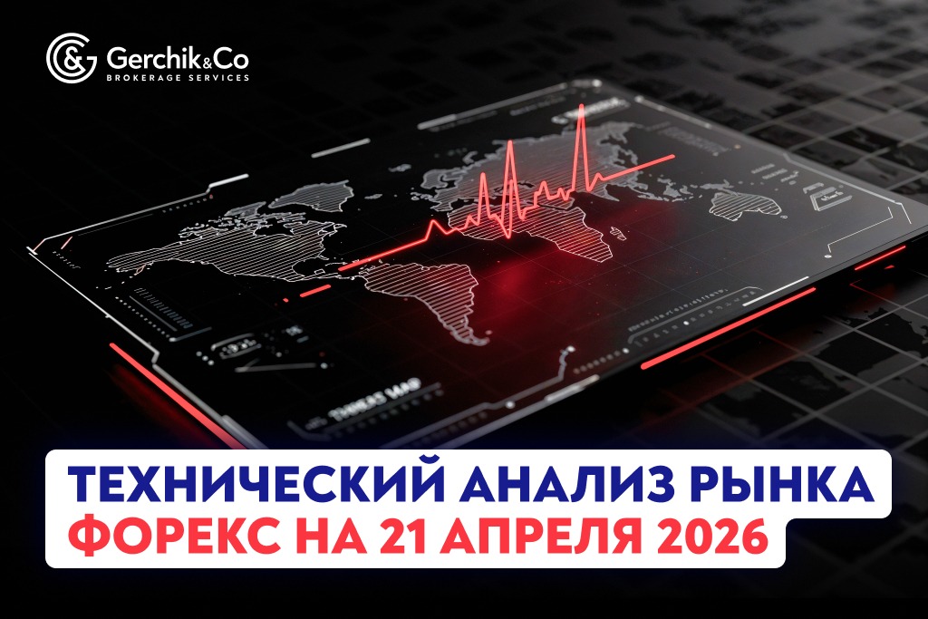 Технический анализ рынка Форекс на 21.04.2026 г.