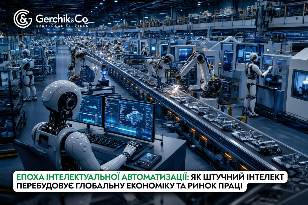 Епоха інтелектуальної автоматизації: як штучний інтелект перебудовує глобальну економіку та ринок праці