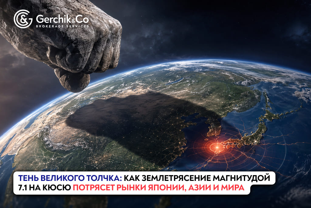   Тень Великого толчка: как землетрясение магнитудой 7.1 на Кюсю потрясет рынки Японии, Азии и мира  