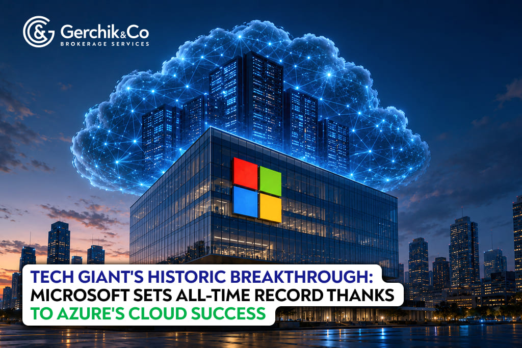    Tech Giant's Historic Breakthrough: Microsoft Sets All-Time Record Thanks to Azure's Cloud Success   