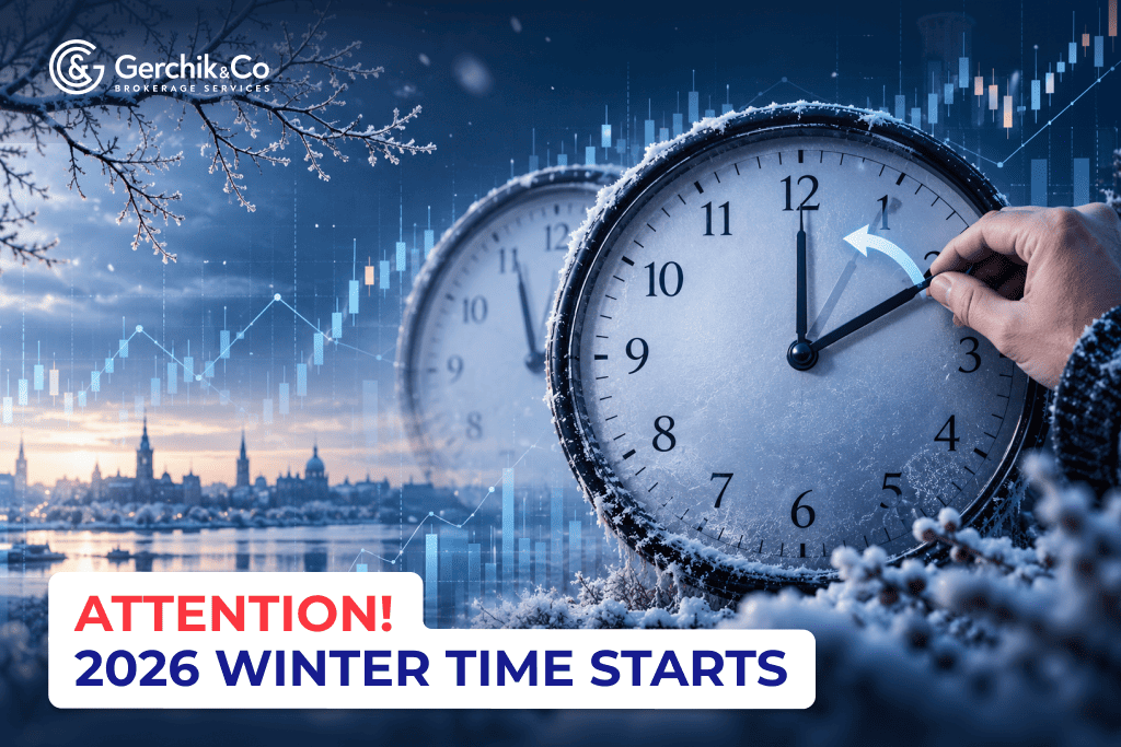 Attention! 2026 Winter Time Starts