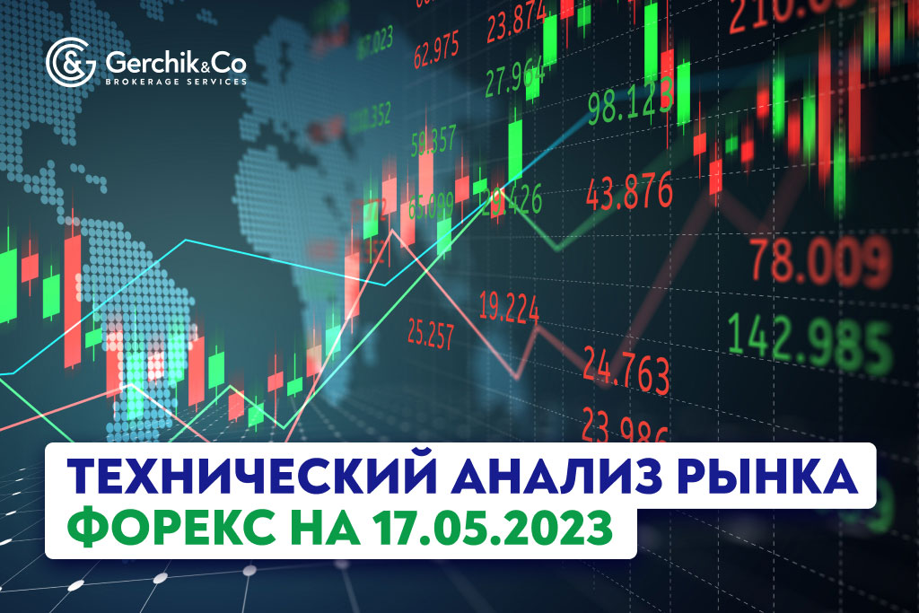 Технический анализ рынка FOREX на 17.05.2023 г.
