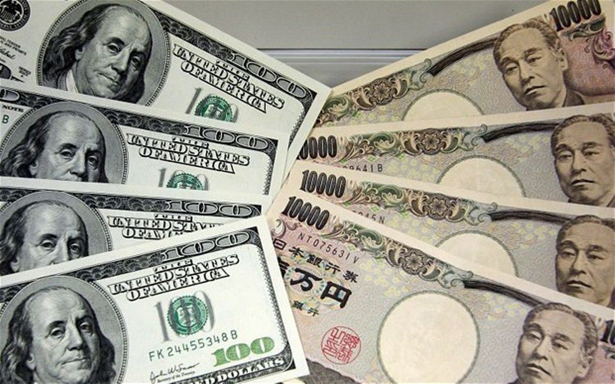 привязка к американскому доллару японской йены